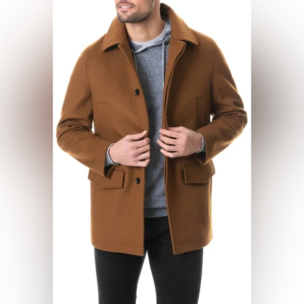Rodd & Gunn Marsden Bay Wool Blend Coat